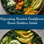 Roasted Cauliflower Green Goddess Salad Recipe