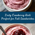 Cranberry Aioli Recipe
