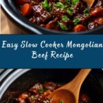 Slow Cooker Mongolian Beef Recipe