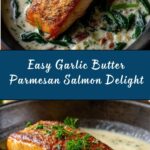 Garlic Butter Parmesan Salmon Recipe