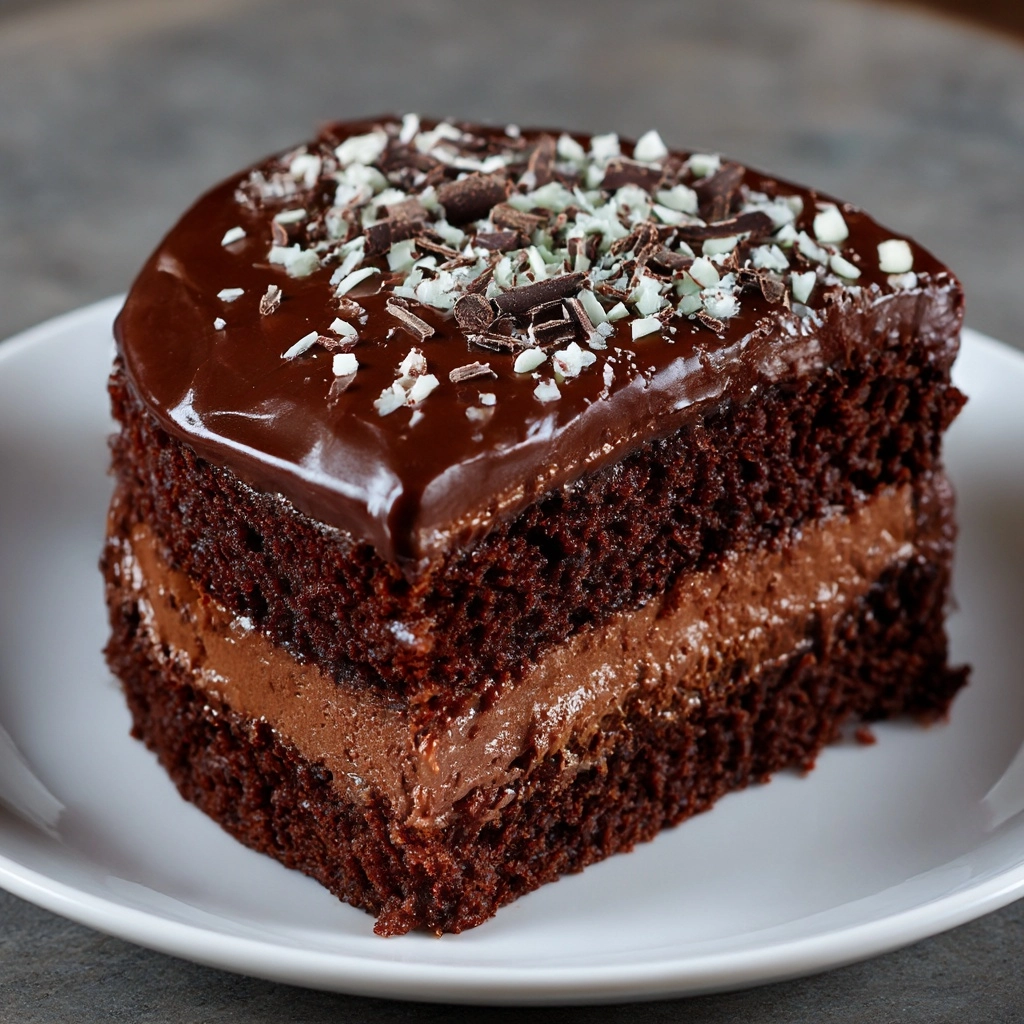 Chocolate Cheesecake Cake Recipe