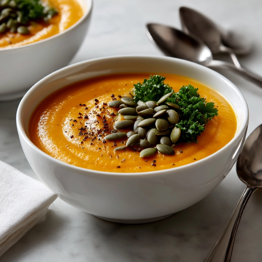 Roasted Butternut Squash Soup Recipe