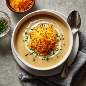 Roasted Cauliflower Soup Recipe