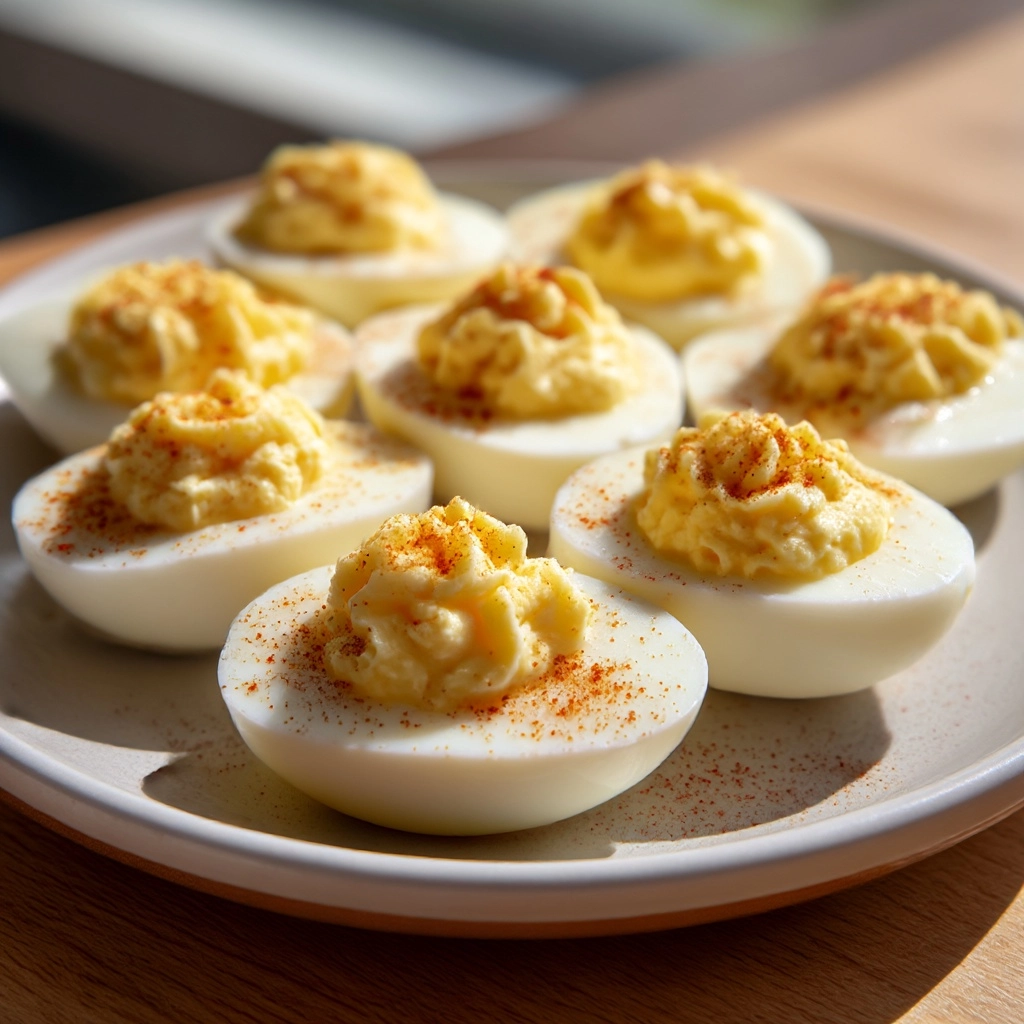 Classic Deviled Eggs Recipe - Recipe Image