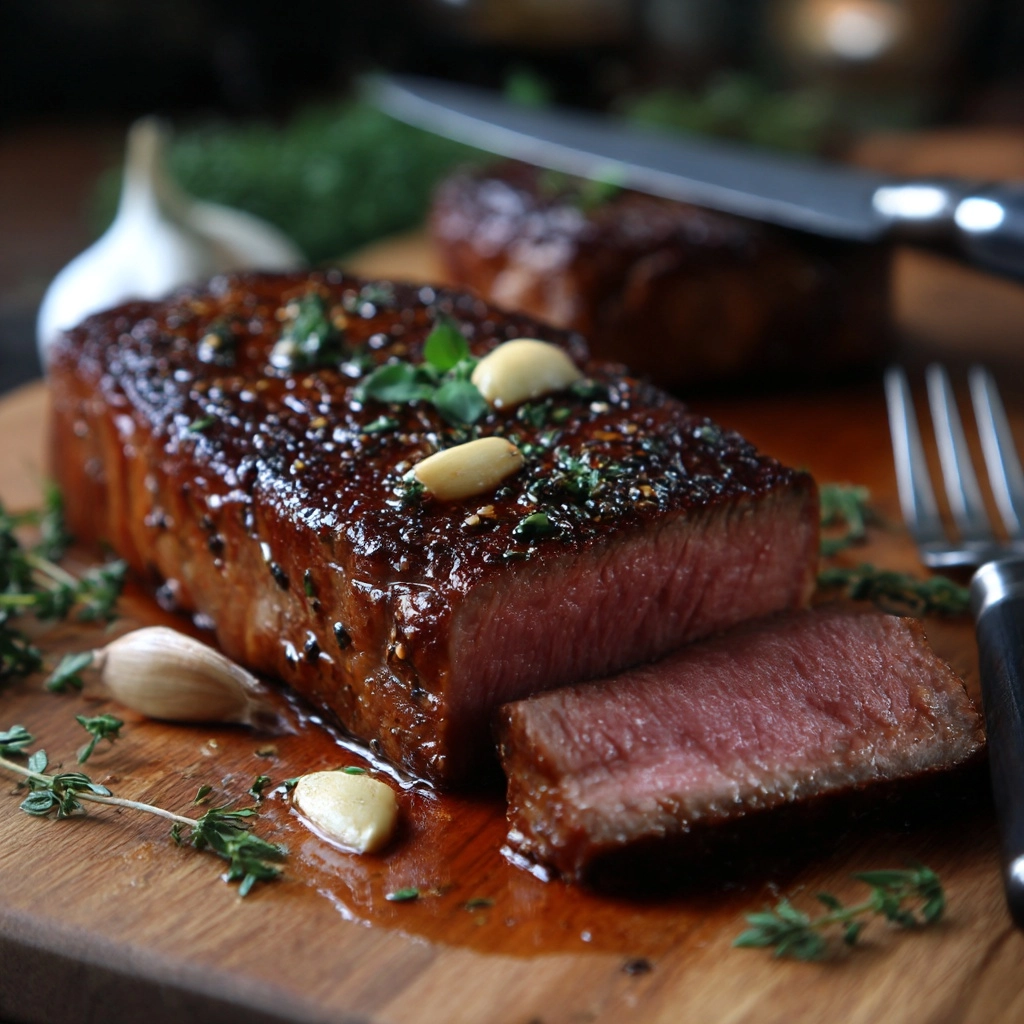 Pan Seared Ribeye Steak Recipe - Recipe Image