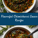 Chimichurri Sauce Recipe