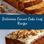 Carrot Cake Loaf Recipe