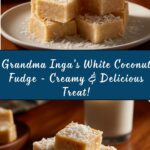 Grandma Inga’s White Coconut Fudge Recipe