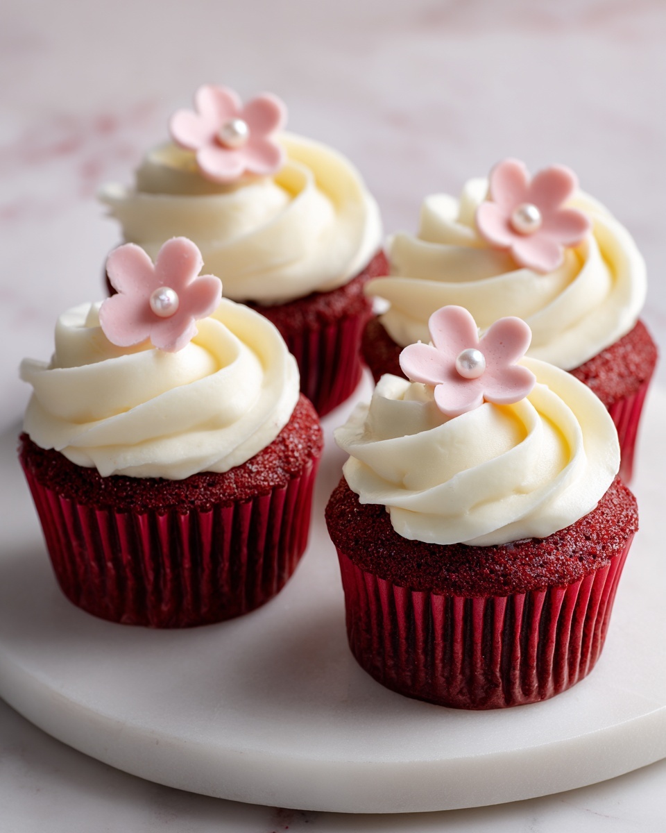 Red Velvet Cupcakes Recipe - Recipe Image
