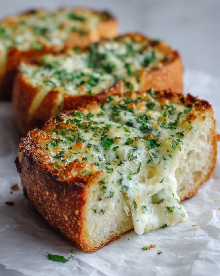 Epic Stuffed Cheesy Garlic Bread Recipe