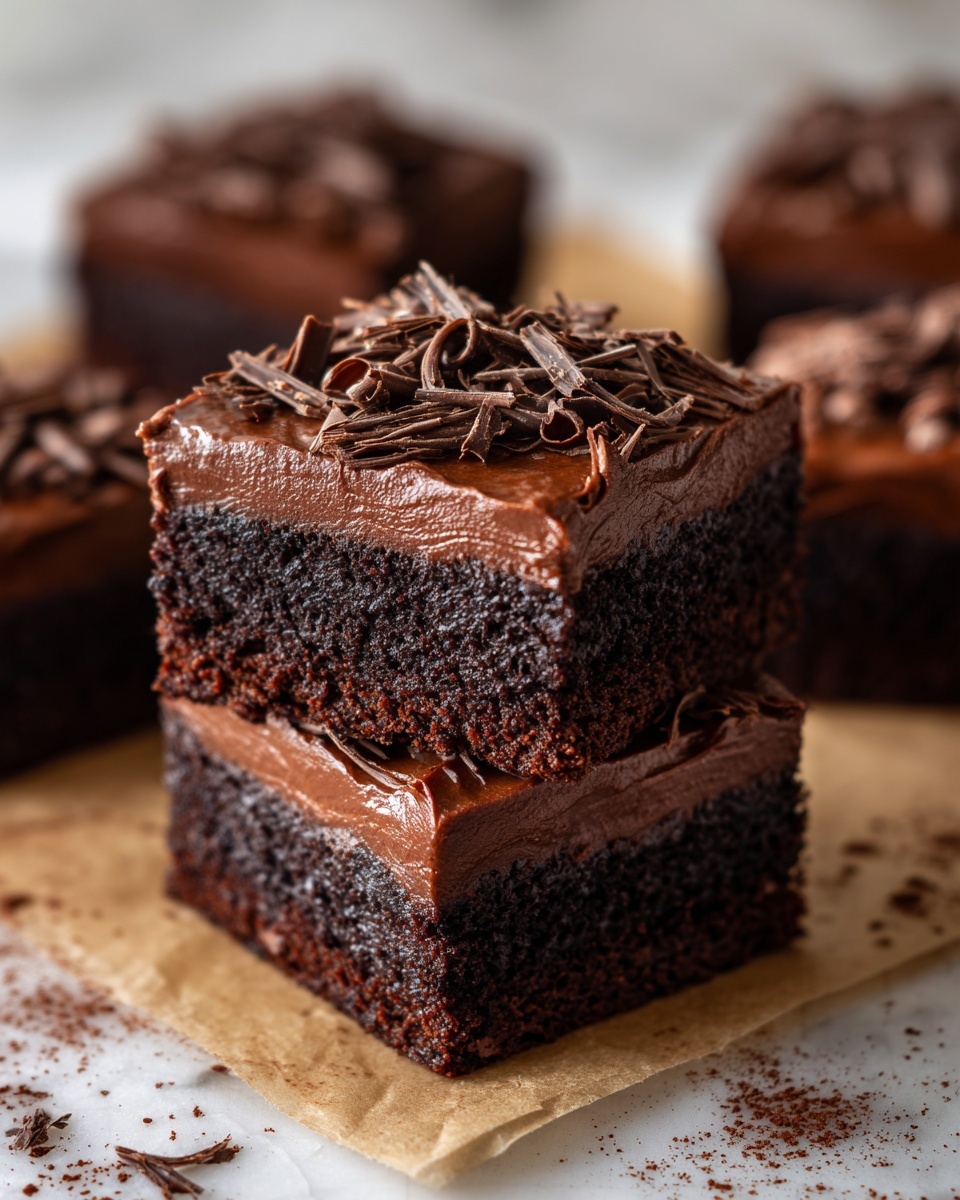 Chocolate Mousse Brownies Recipe - Recipe Image