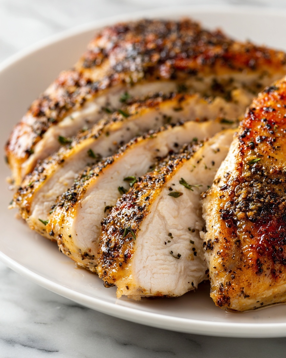 Slow Cooker Turkey Breast with Seasoned Rub and Crispy Skin Recipe - Recipe Image