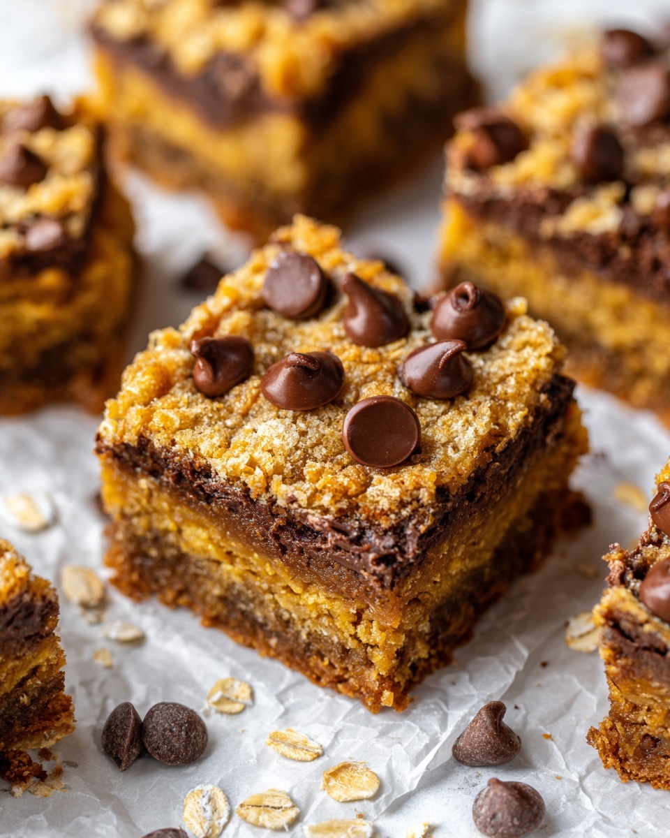 Pumpkin Oatmeal Bars Recipe - Recipe Image