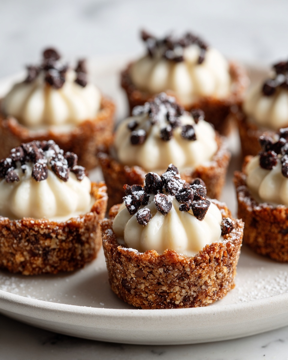 Cannoli Cookie Cups Recipe - Recipe Image