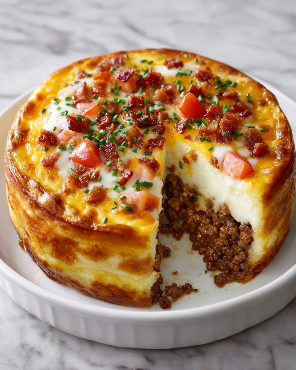 Crescent Roll Breakfast Casserole Recipe - Recipe Image