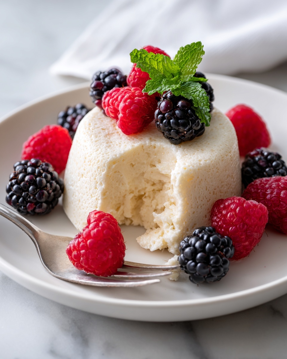 Bavarian Cream and Berries Recipe - Recipe Image