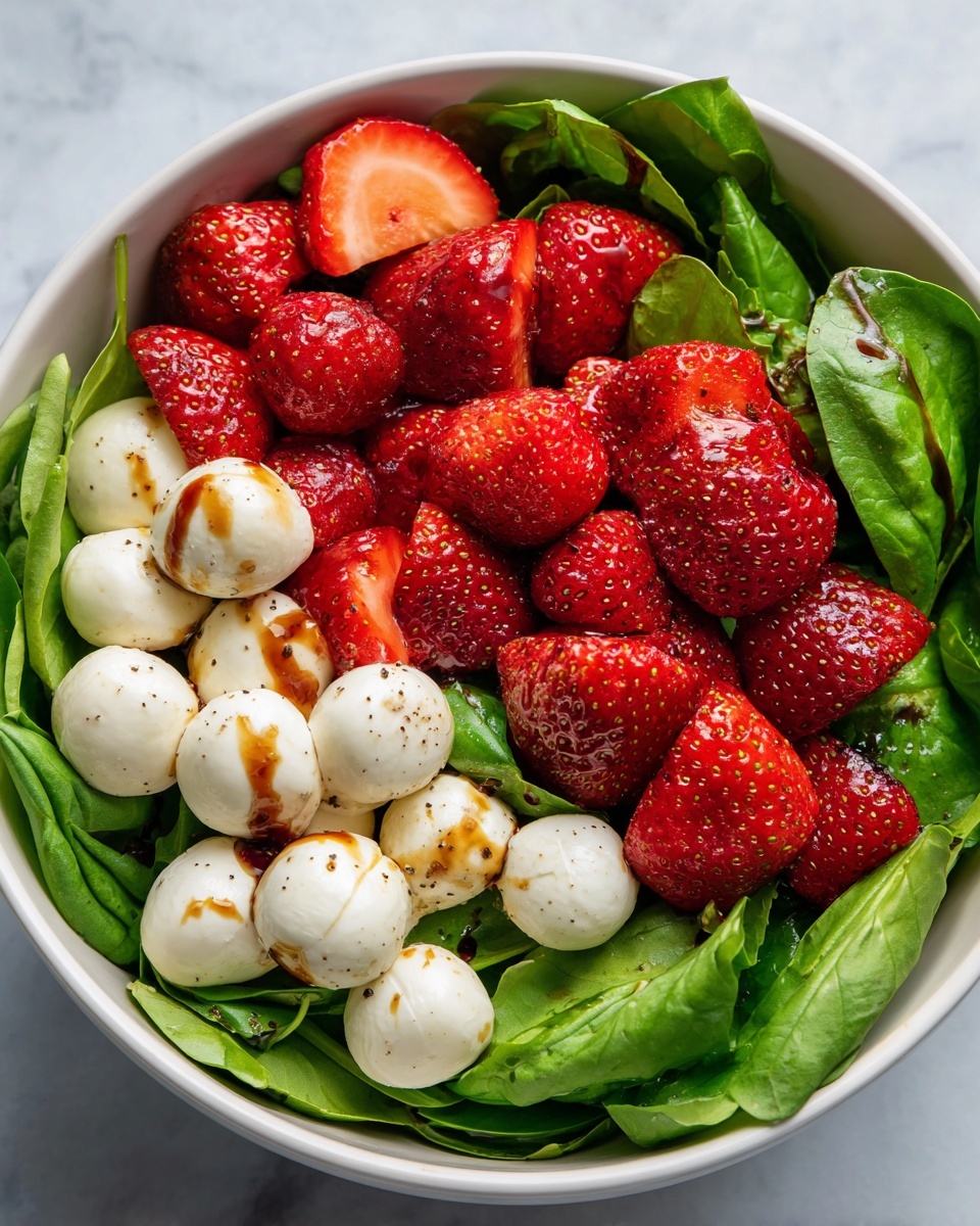 Strawberry Caprese Salad Recipe - Recipe Image