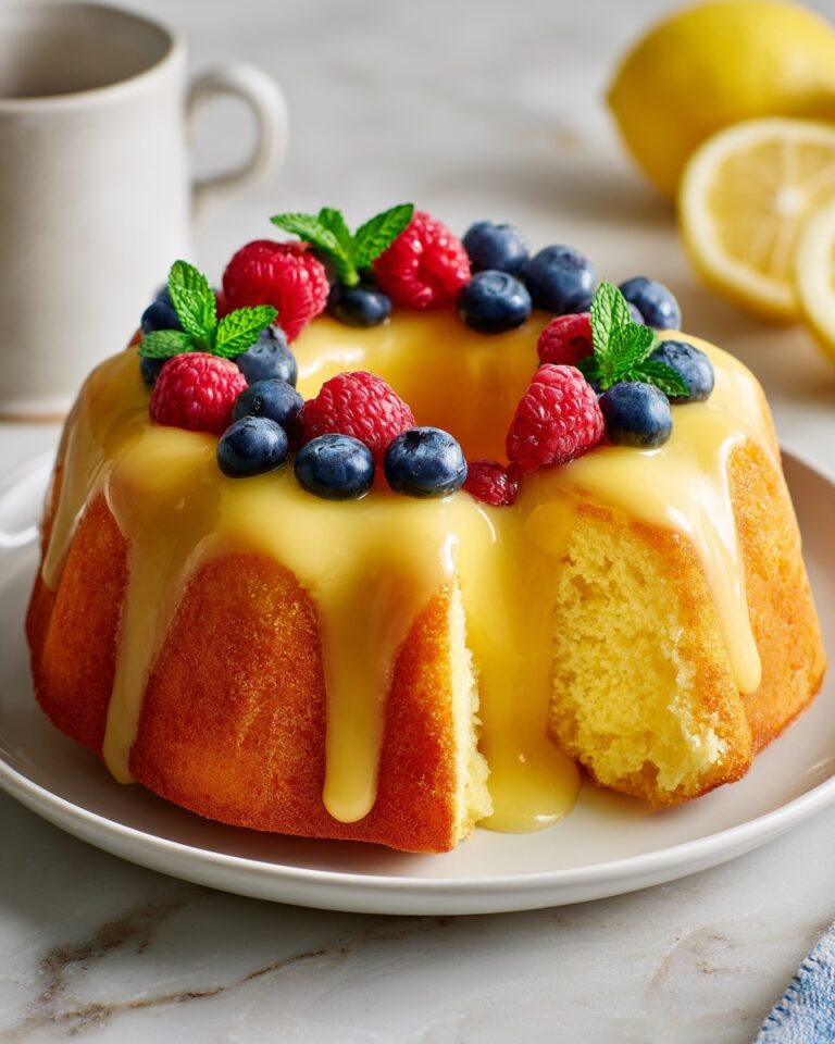 Lemon Olive Oil Cake Recipe