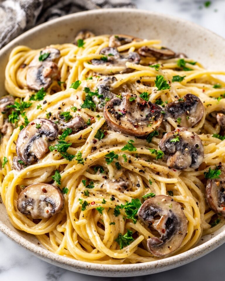 Creamy Miso Mushroom Pasta Recipe