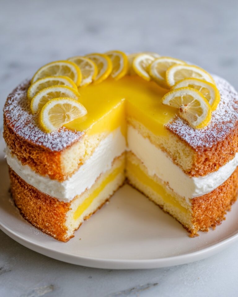 Torta della Nonna – Creamy Lemon Custard Cake Recipe