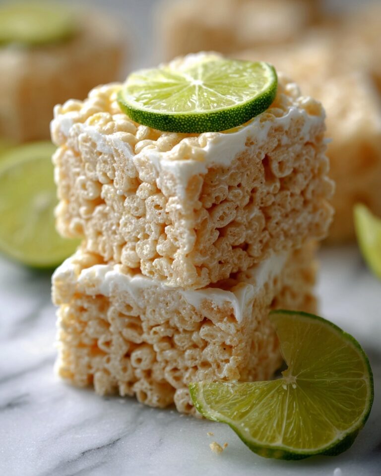 Key Lime Pie Rice Krispie Treats Recipe
