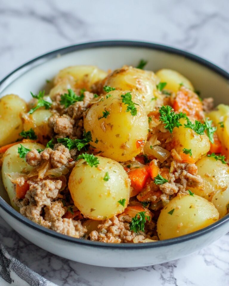 Ground Beef and Potatoes Skillet Dinner Recipe