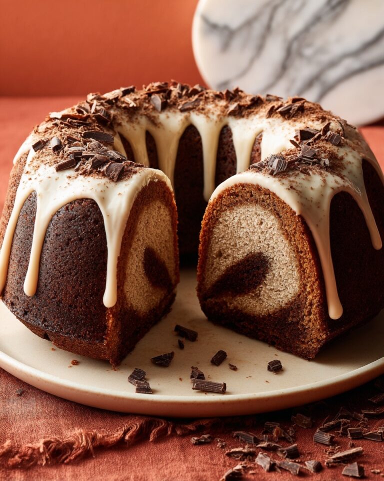 Chocolate-Vanilla Swirl Bundt Cake Recipe