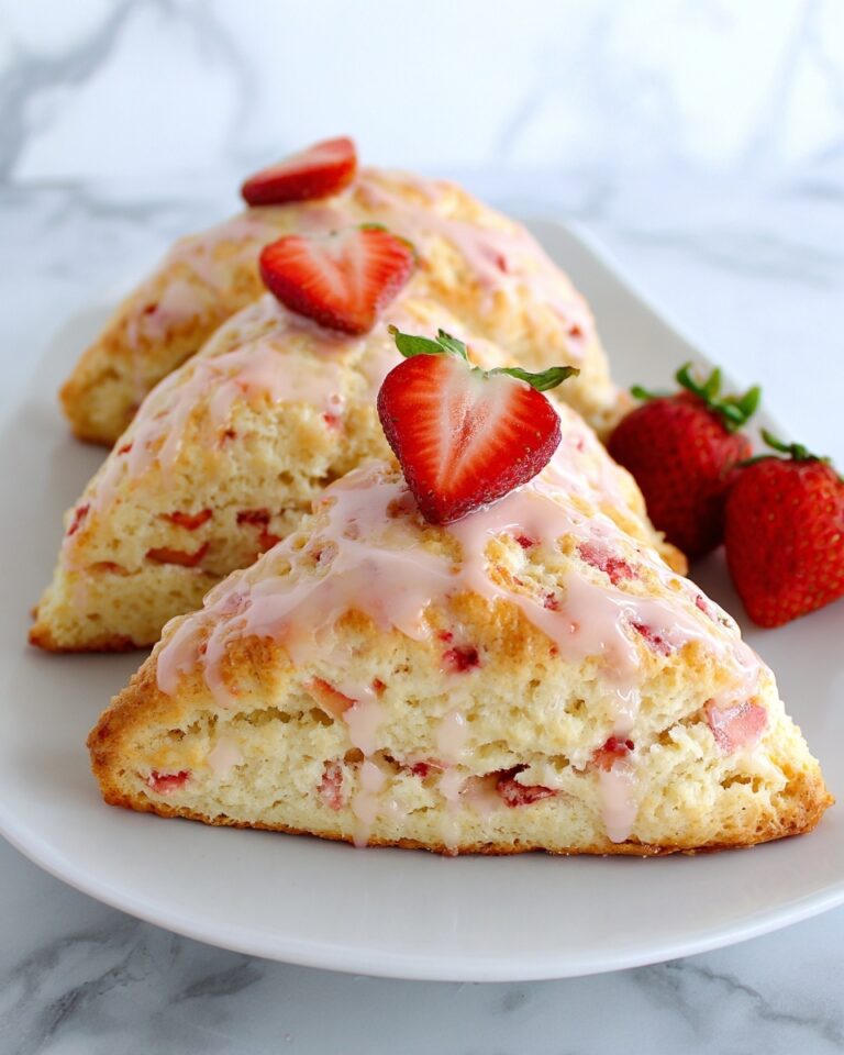 Strawberry Buttermilk Scones Recipe