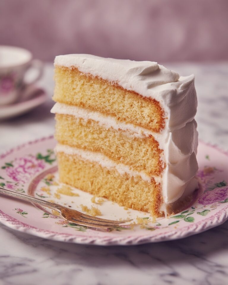 Festive Vanilla Cake with Confetti Sprinkles and Vanilla Buttercream Recipe