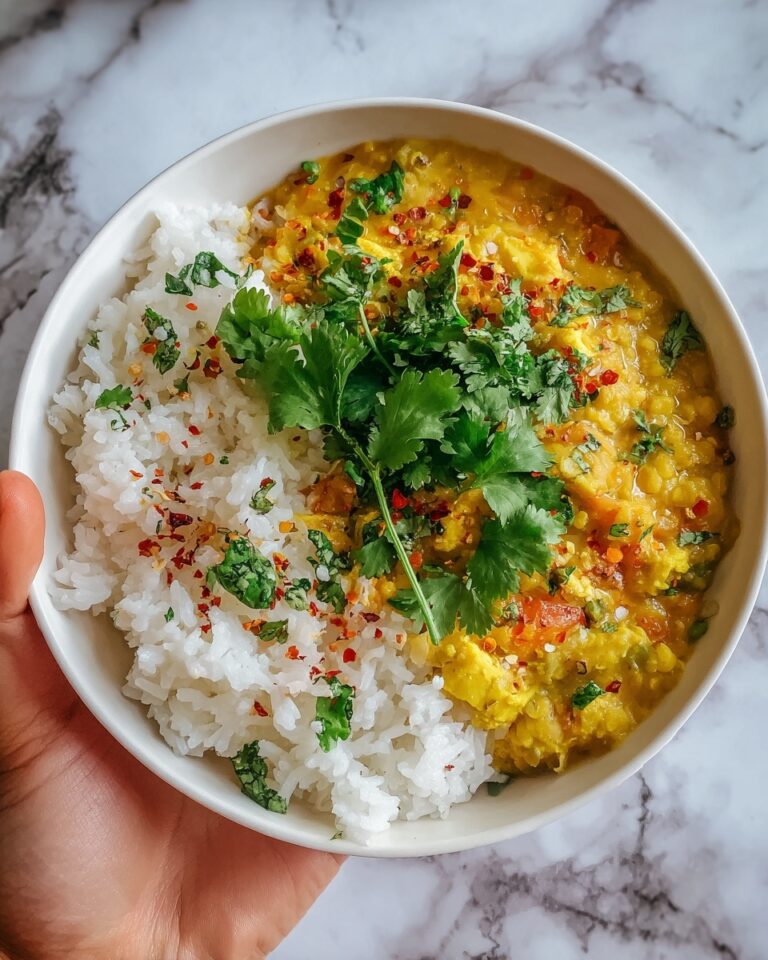 Coconut Red Lentil Dahl Recipe