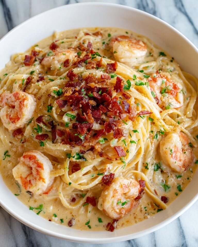 Mouthwatering Creamy Chilli Garlic Prawn Pasta Recipe