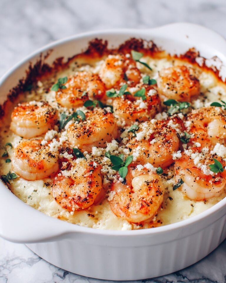 Garlic Parmesan Baked Shrimp Recipe
