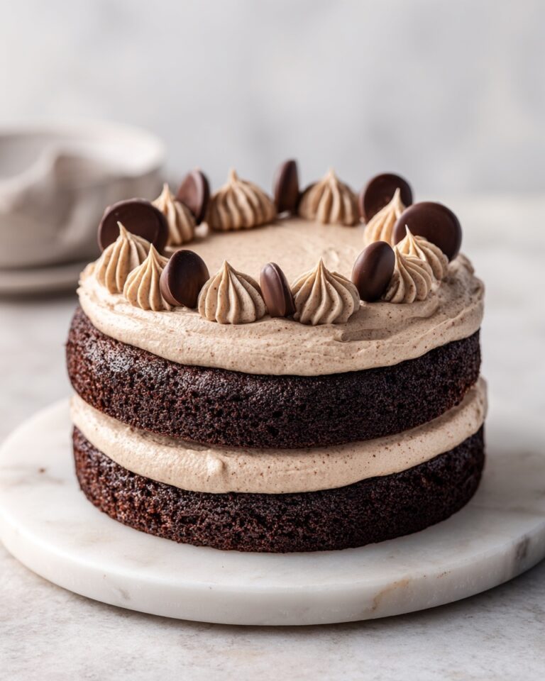 Peanut Butter Chocolate Layer Cake Recipe