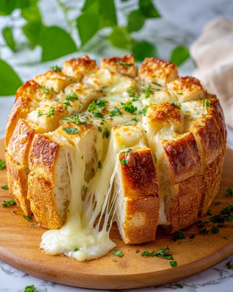 Cheesy Christmas Tree Bread Recipe