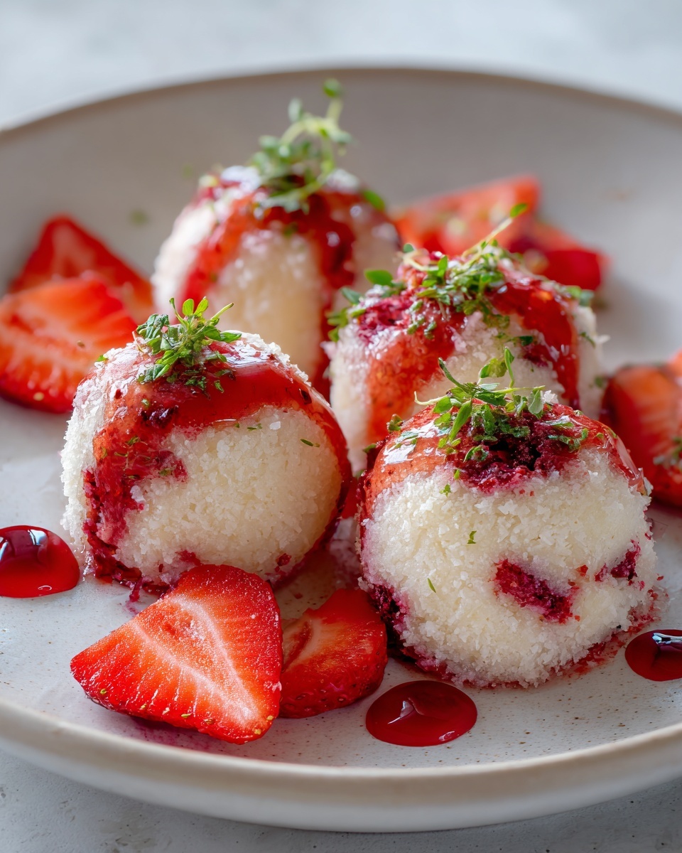 Strawberry Cheesecake Protein Balls: The Ultimate Healthy Snack Recipe - Recipe Image