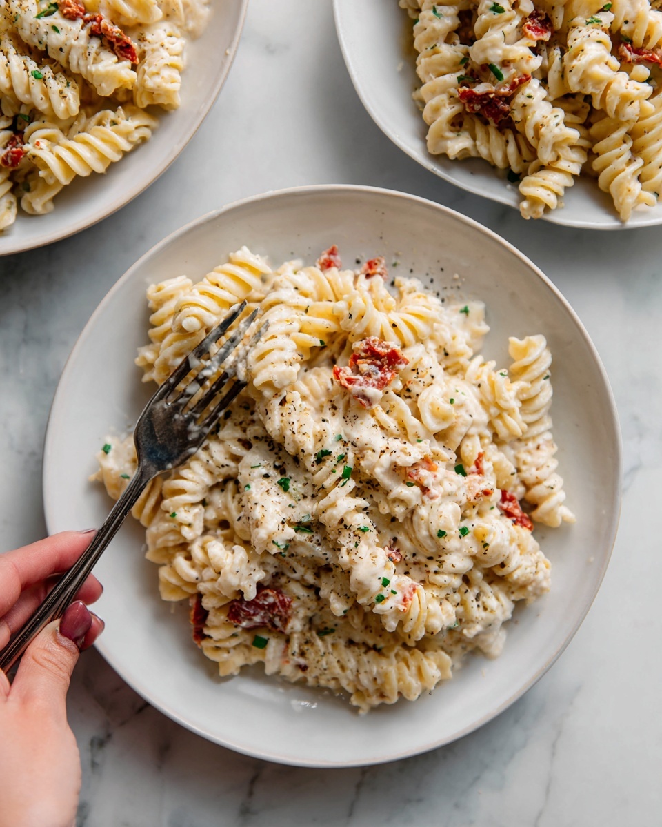 One-Pan Sundried Tomato Pasta Recipe - Recipe Image