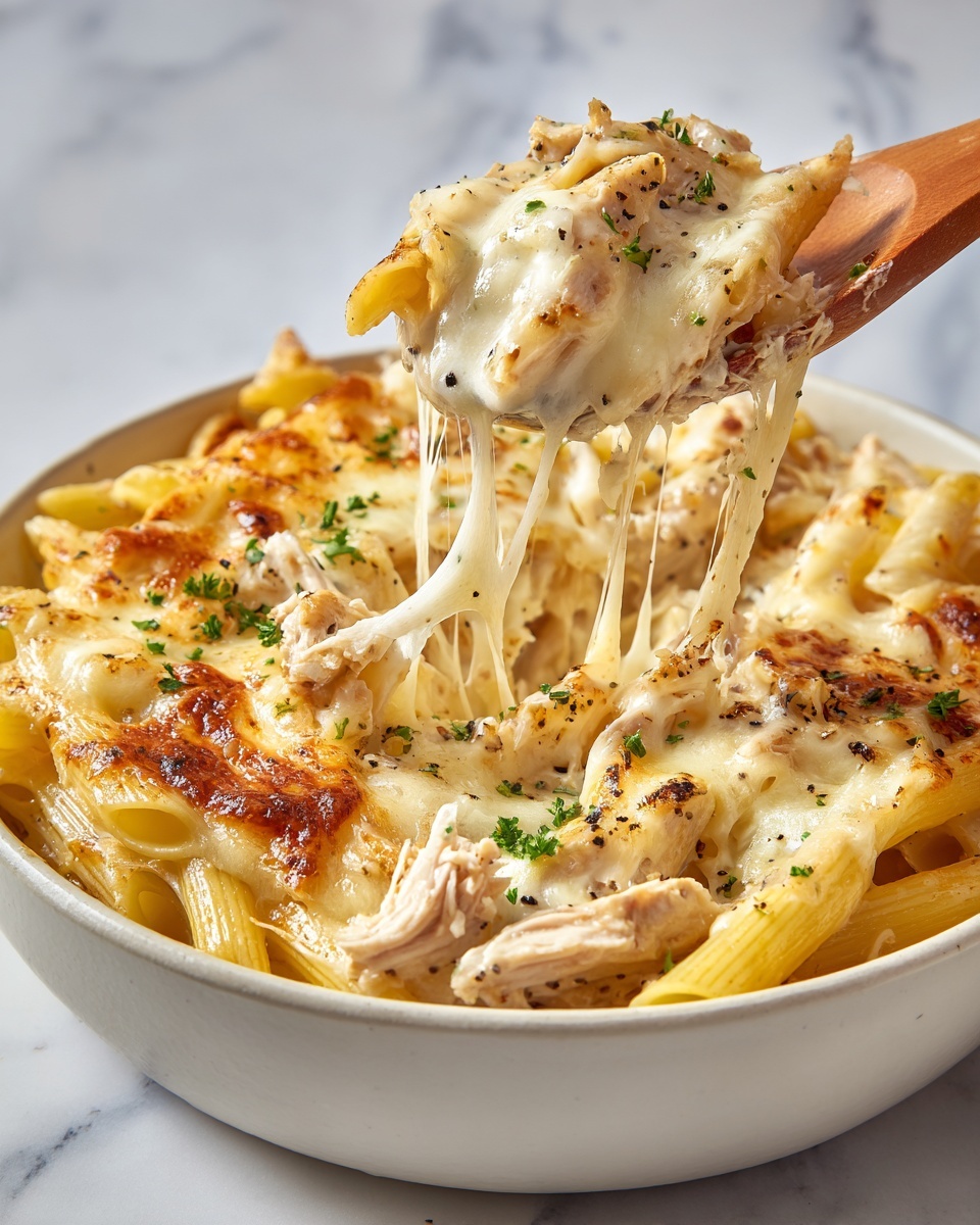 Chicken Alfredo Bake Recipe - Recipe Image