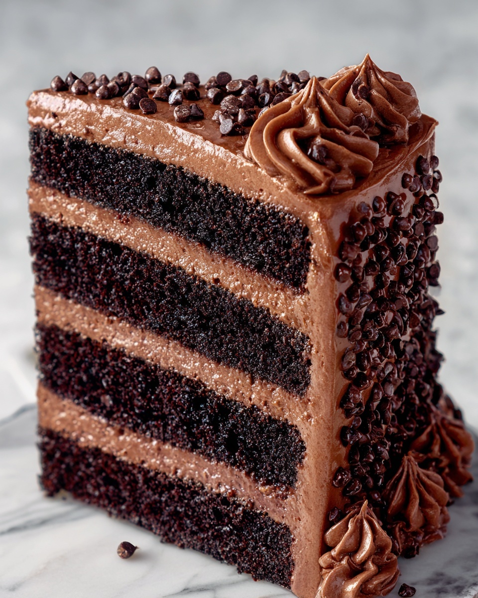 Double Chocolate Cake Recipe - Recipe Image