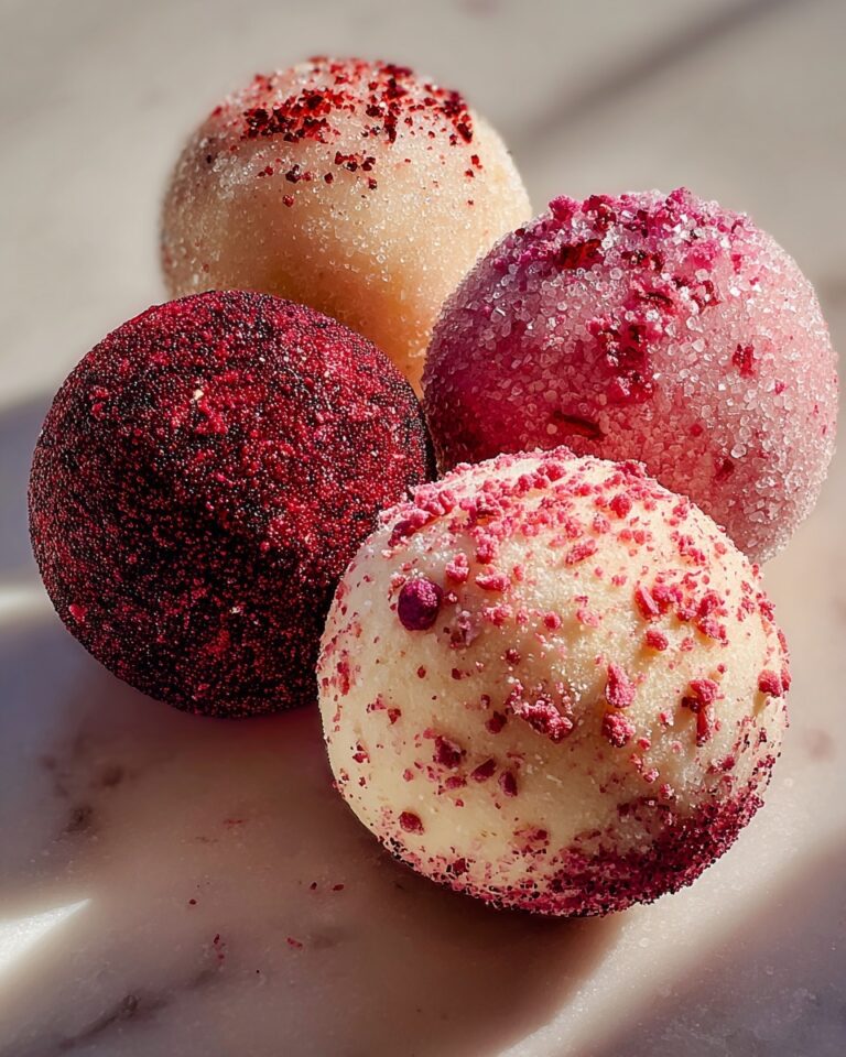 Healthy Strawberry Protein Balls Recipe