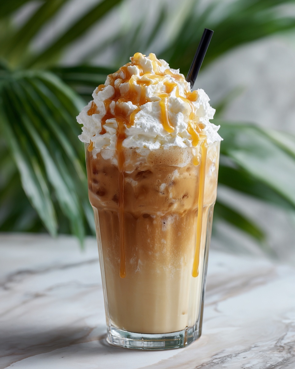 Iced Caramel Latte Recipe - Recipe Image