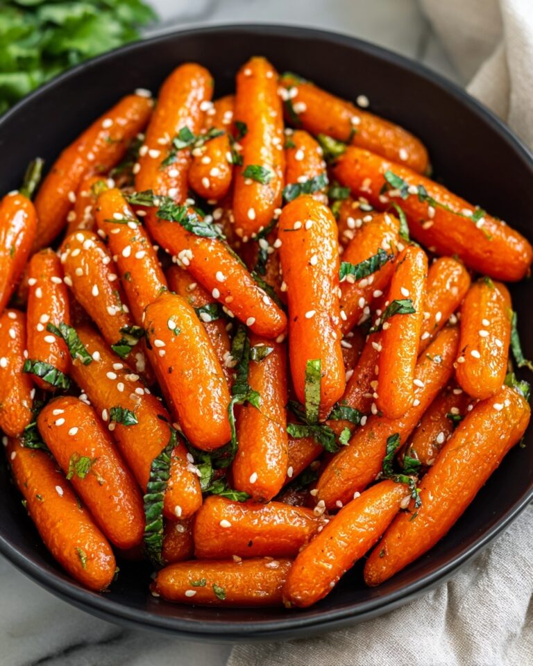 Honey Glazed Carrots with Sesame Seeds Recipe