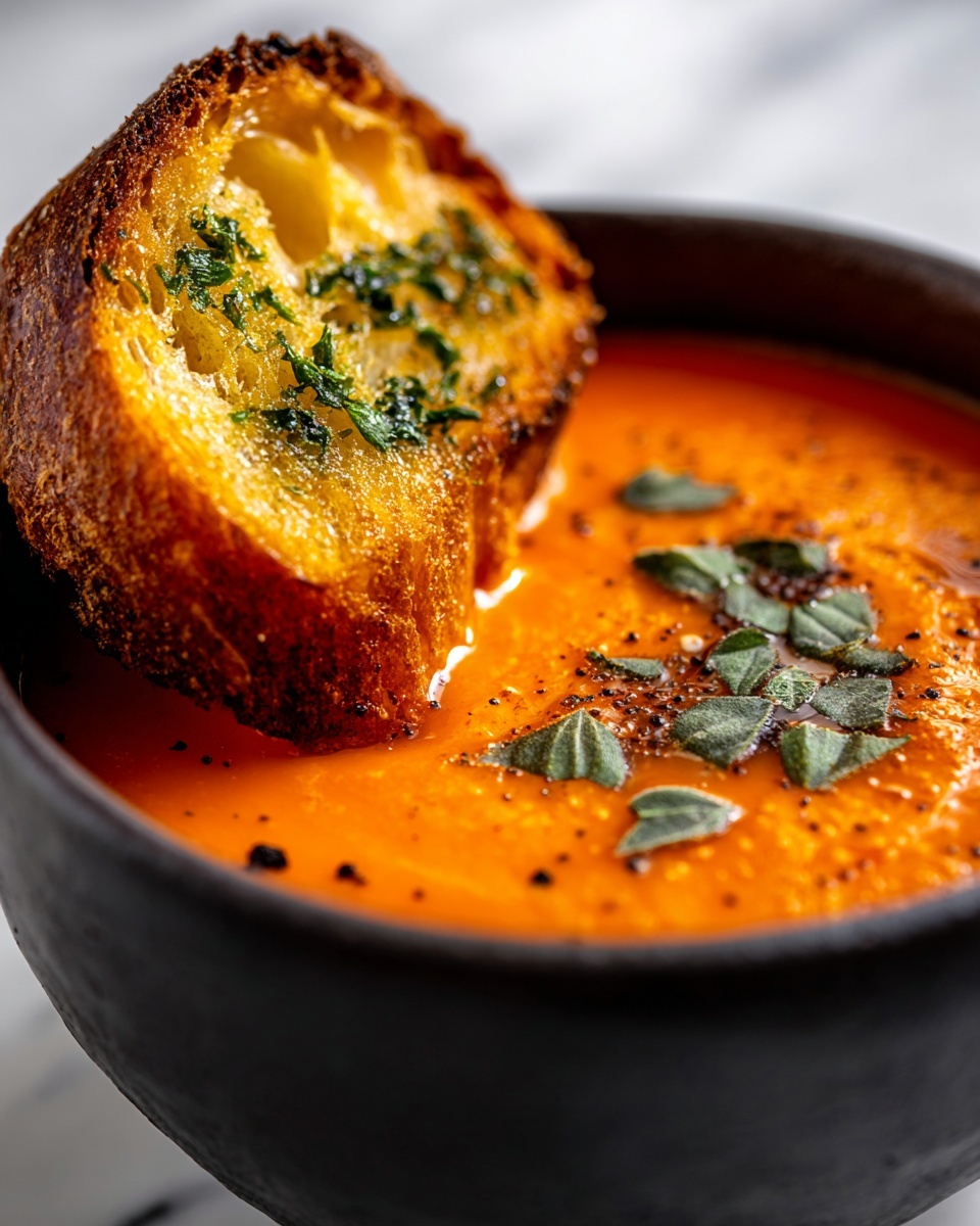 Roasted Tomato Basil Soup Recipe - Recipe Image