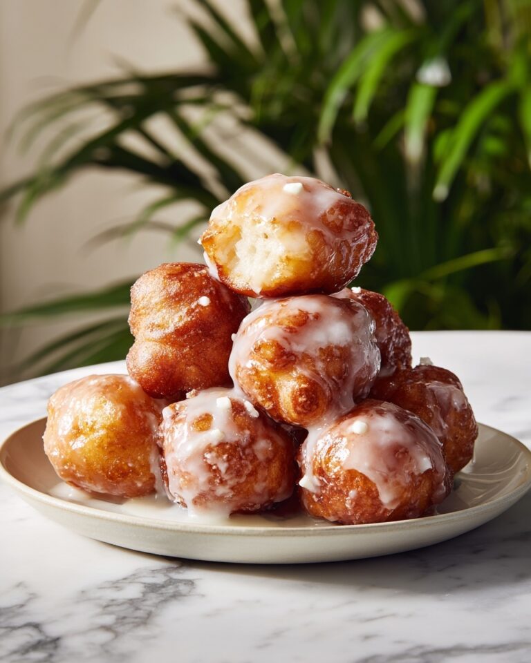 Warm Baked Apple Fritters Recipe