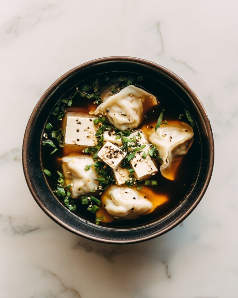Homemade Wonton Soup Recipe