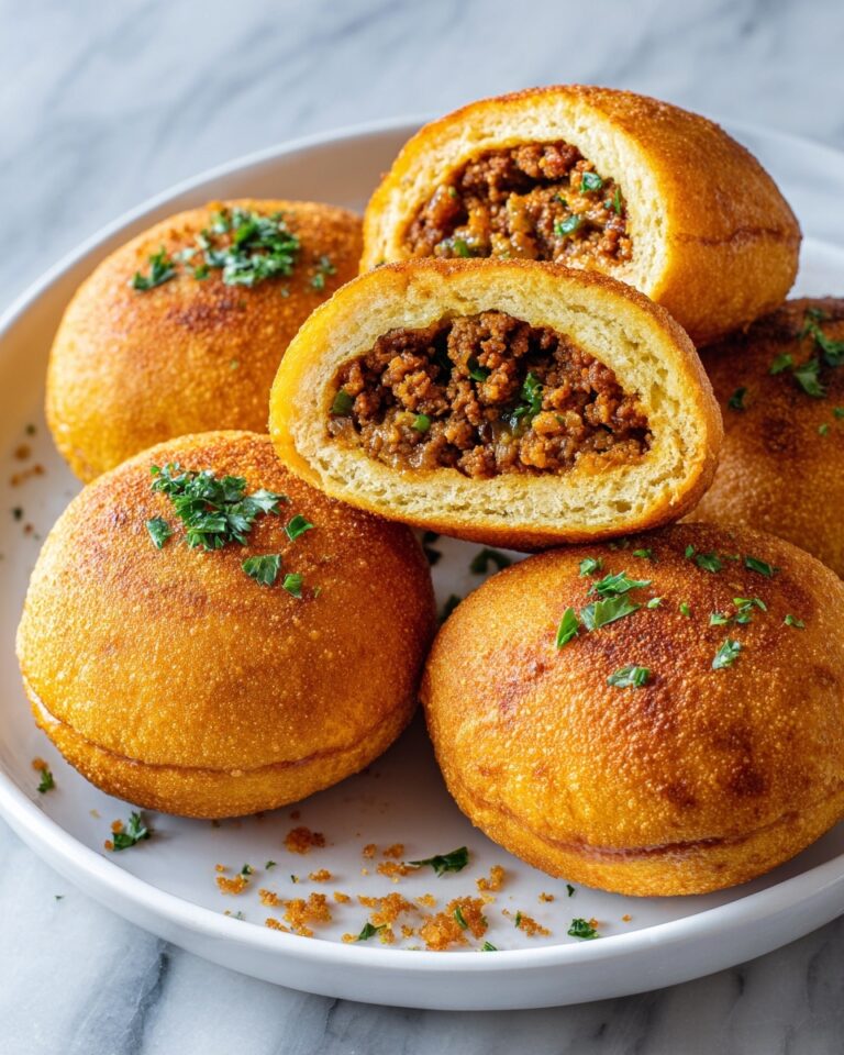 Spicy Garlic Beef Croquettes with Crispy Golden Crust Recipe