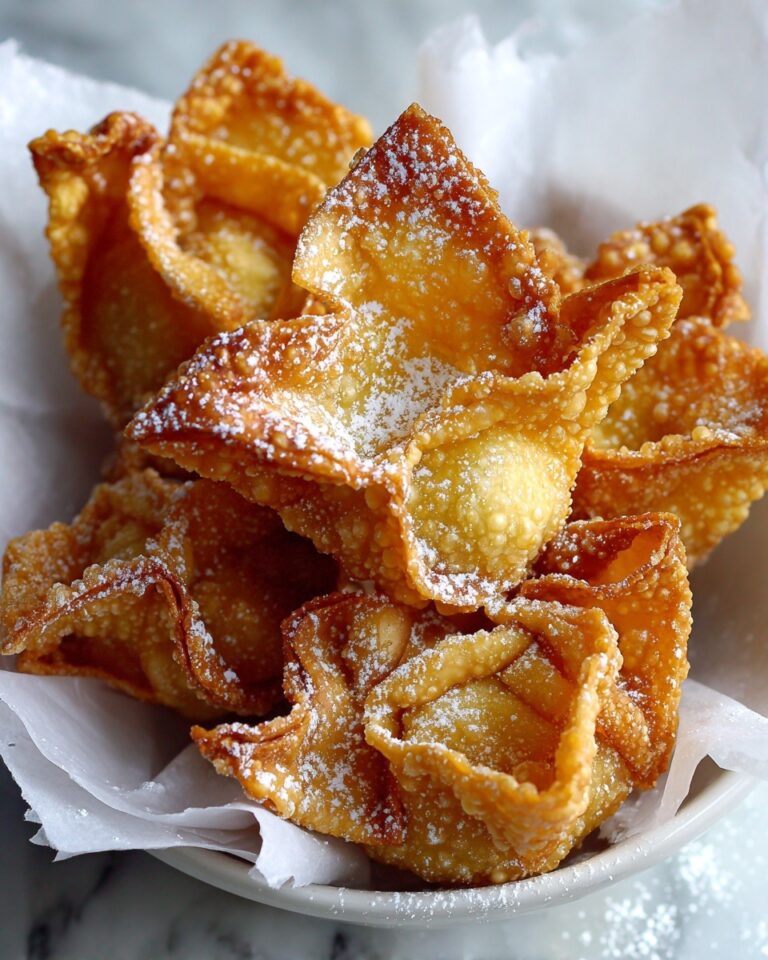 Crispy Homemade Wontons Recipe