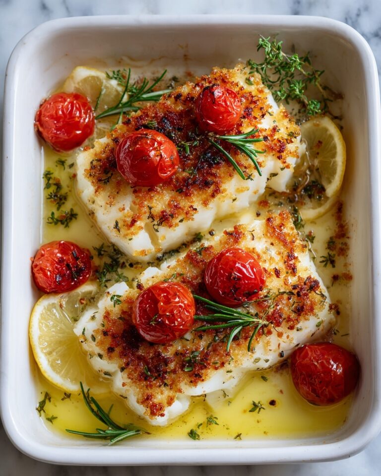 Mediterranean Baked Fish Recipe