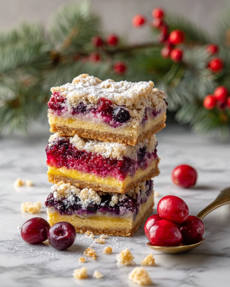 Christmas Cherry Bars Recipe