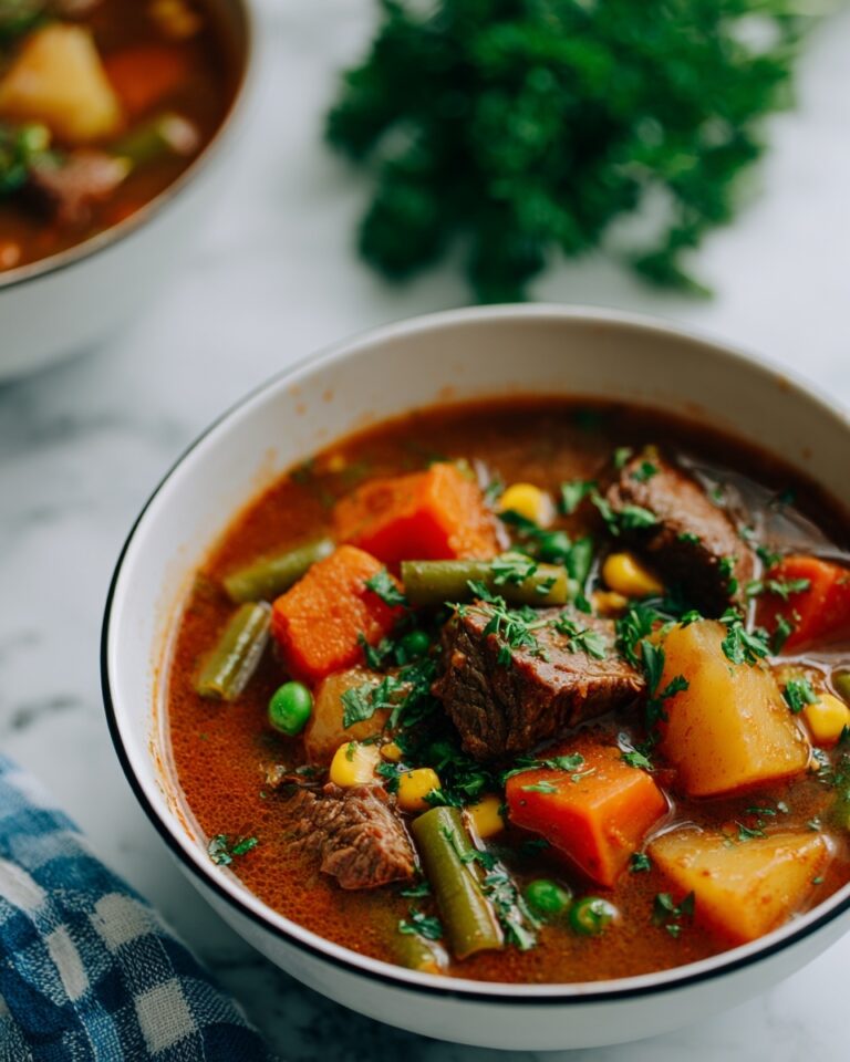 Vegetable Beef Soup Recipe