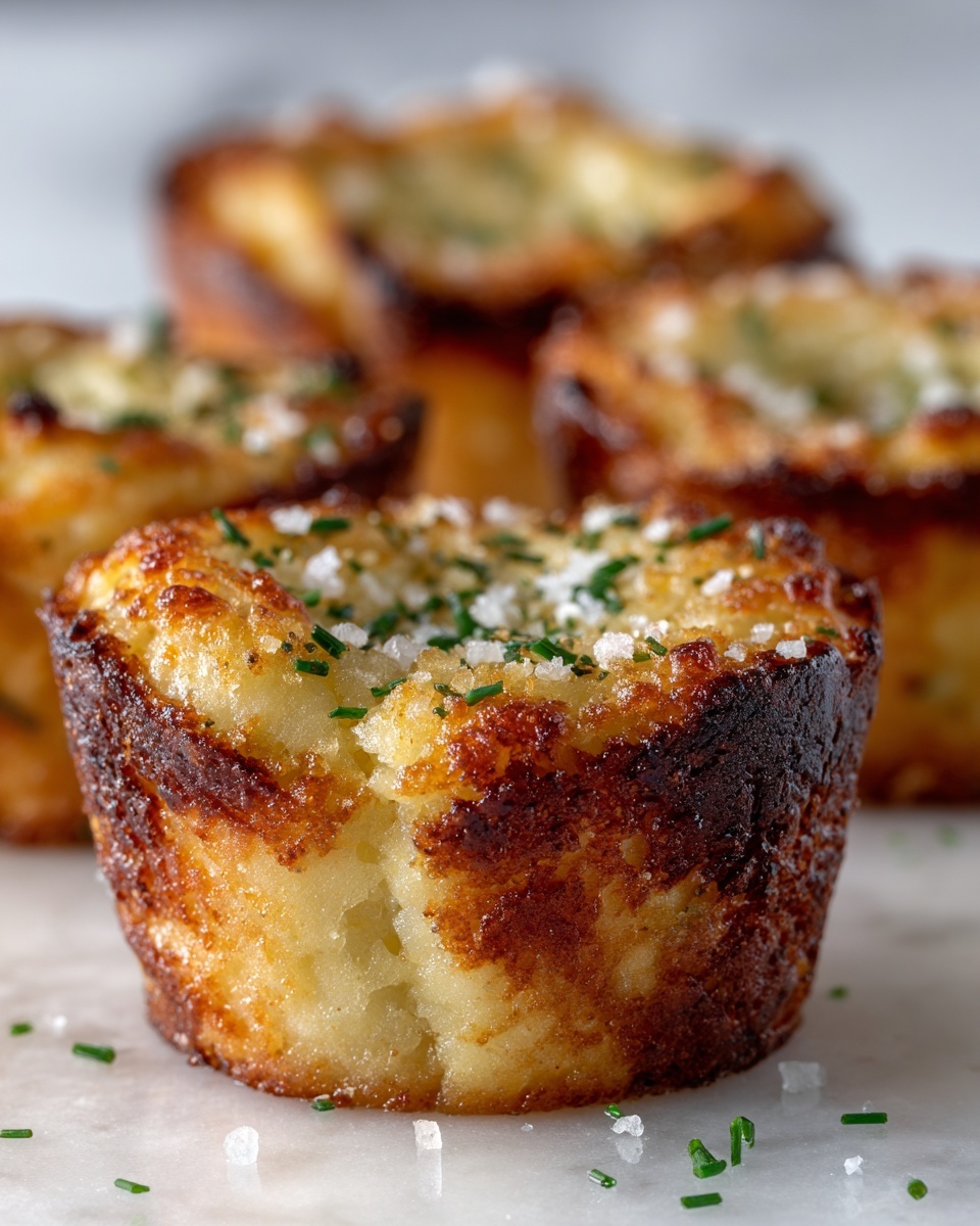 Garlic Parmesan Mashed Potato Cups Recipe - Recipe Image